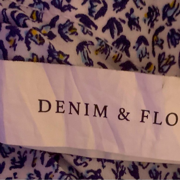 Denim and Flower Men’s Shorts - Picture 2 of 7